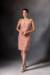 Bloom Patch Bodycon Dress