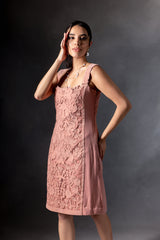 Bloom Patch Bodycon Dress