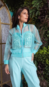 Oceanic Blue Co-ord Set