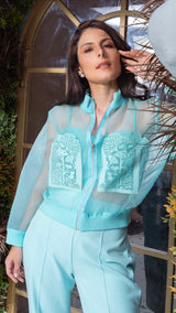 Oceanic Blue Co-ord Set