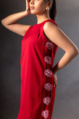Scarlet Rose Fitted Dress