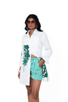 The Emerald Stripe Shorts