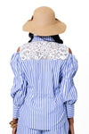 The Riviera Cold-Shoulder Shirt
