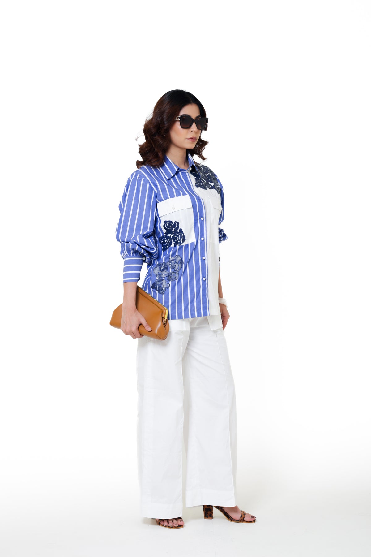 The Riviera Wide-Leg Trousers