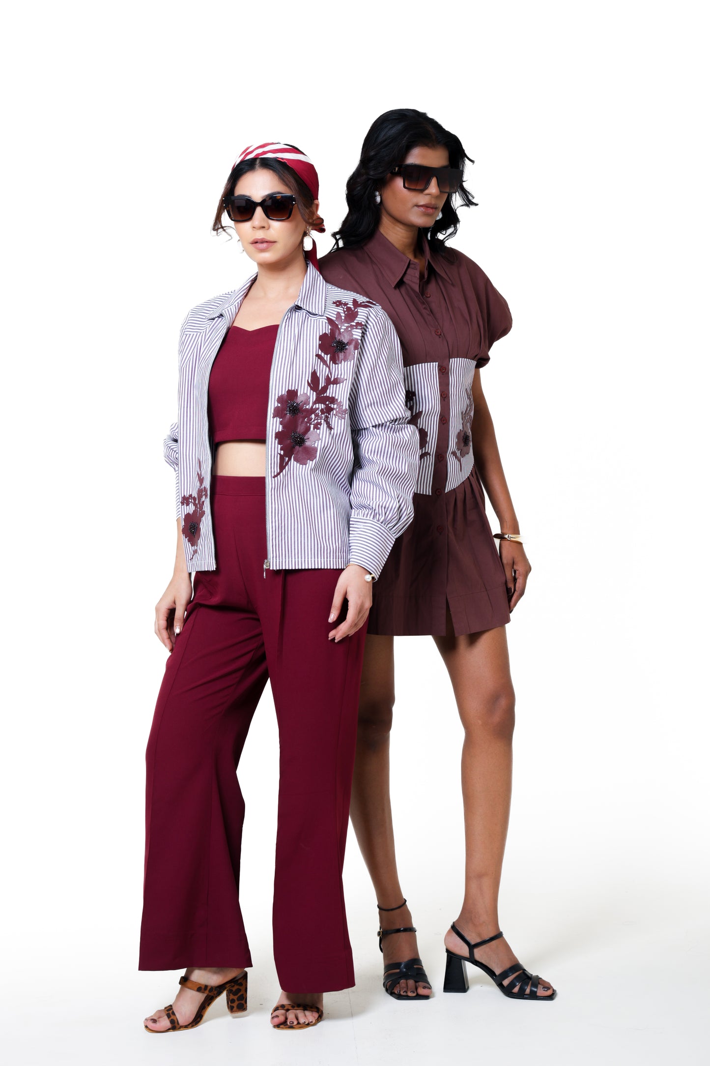 The Mauve Corset Shirt Dress
