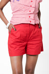Crimson Bloom Shorts