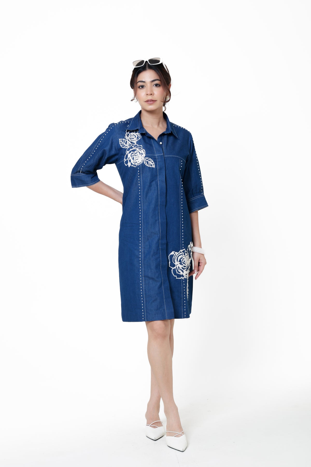 Midnight Rose Dress