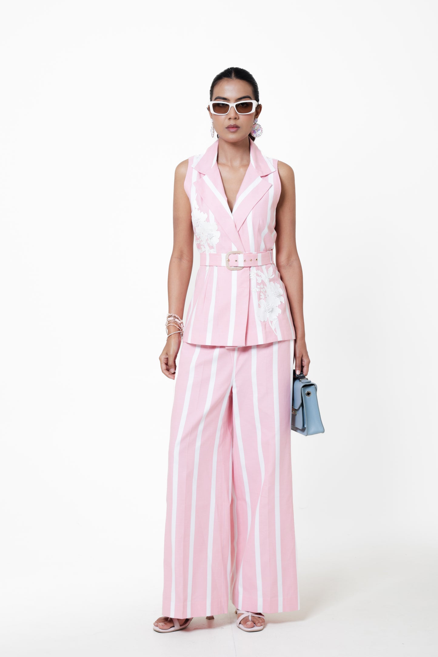 Rose Blazer Vest Co-ord Set