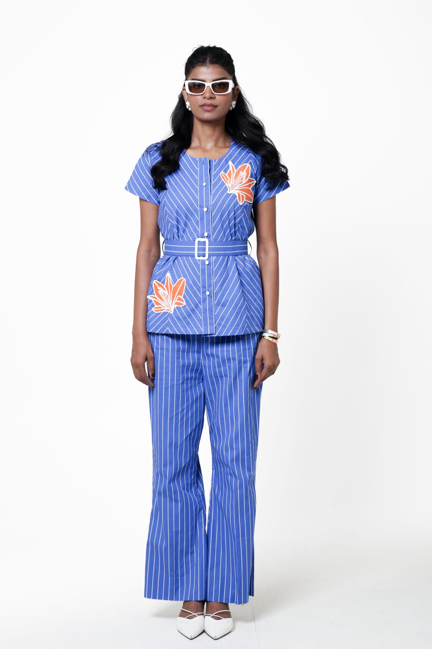 Cobalt Lily Co-ord Set