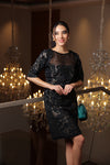 Jade Panel Body-con Dress