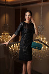 Jade Panel Body-con Dress