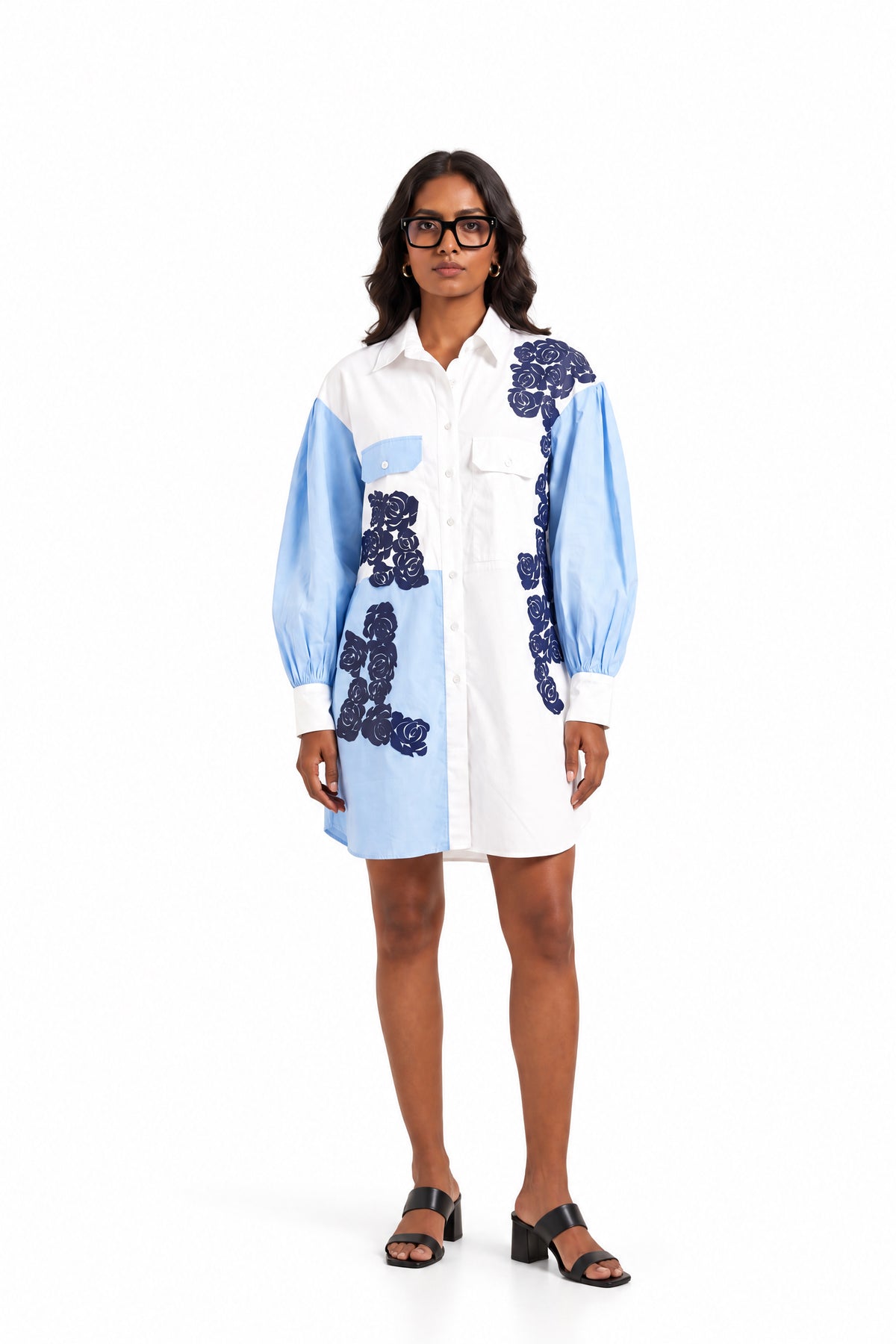 Deux Tone Rose Dress