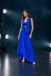 Electric Blue Drape Set