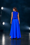 Electric Blue Drape Set
